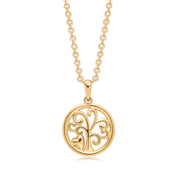 Sølvforgyldt halskæde from Støvring Design