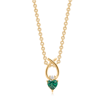 Sølvforgyldt halskæde from Støvring Design