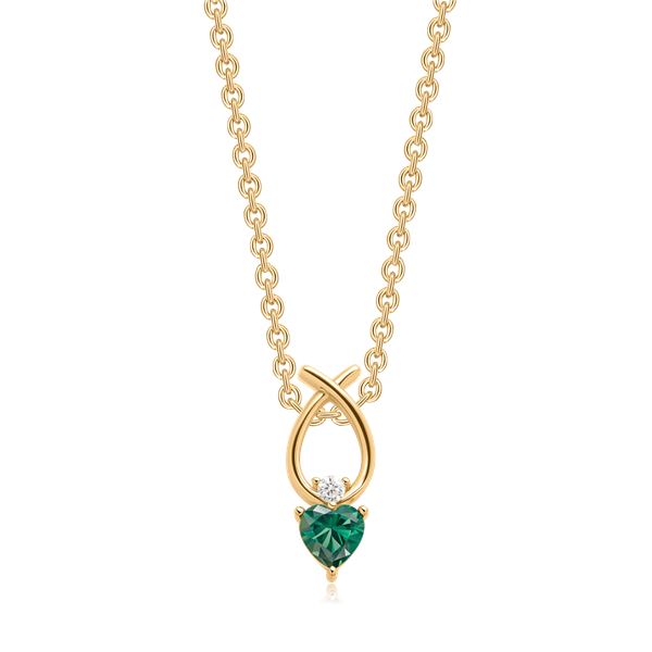 Sølvforgyldt halskæde from Støvring Design