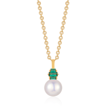 Sølvforgyldt halskæde from Støvring Design