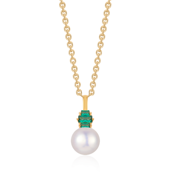 Sølvforgyldt halskæde from Støvring Design