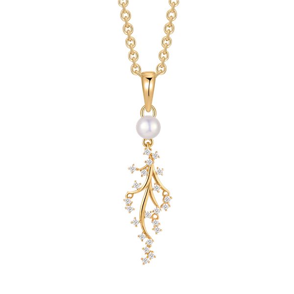 Sølvforgyldt halskæde from Støvring Design