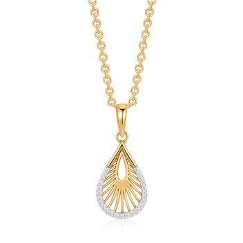 Sølvforgyldt halskæde from Støvring Design