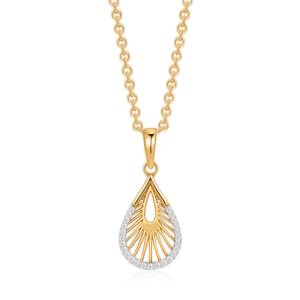 Sølvforgyldt halskæde from Støvring Design