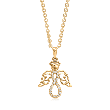 Sølvforgyldt halskæde from Støvring Design