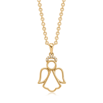 Sølvforgyldt halskæde from Støvring Design