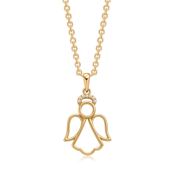 Sølvforgyldt halskæde from Støvring Design