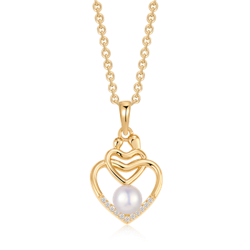 Sølvforgyldt halskæde from Støvring Design