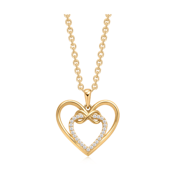 Sølvforgyldt halskæde from Støvring Design