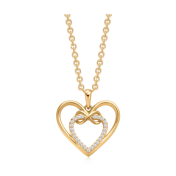 Sølvforgyldt halskæde from Støvring Design