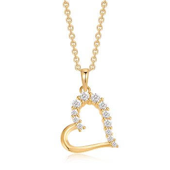 Sølvforgyldt halskæde from Støvring Design