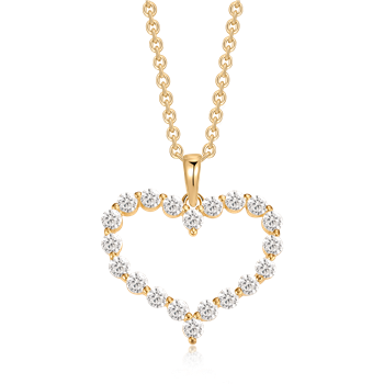 Sølvforgyldt halskæde from Støvring Design