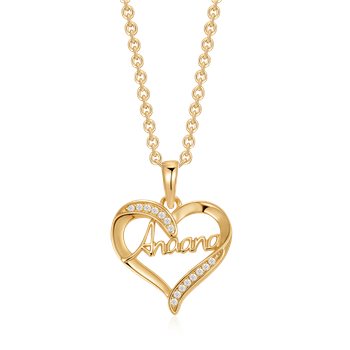 Sølvforgyldt halskæde from Støvring Design