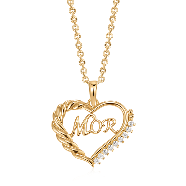 Sølvforgyldt halskæde from Støvring Design