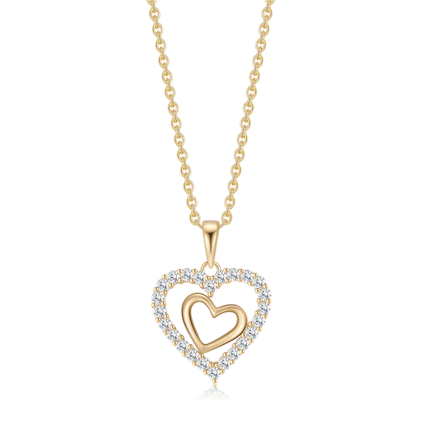 Sølvforgyldt halskæde from Støvring Design