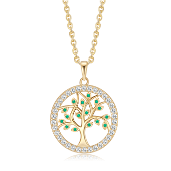 Sølvforgyldt halskæde from Støvring Design