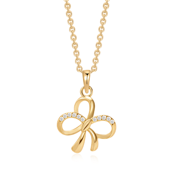 Sølvforgyldt halskæde from Støvring Design