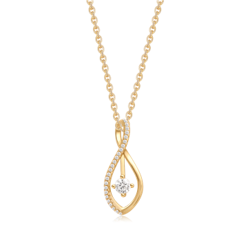 Sølvforgyldt halskæde from Støvring Design