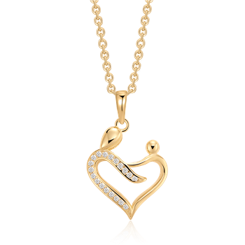 Sølvforgyldt halskæde from Støvring Design