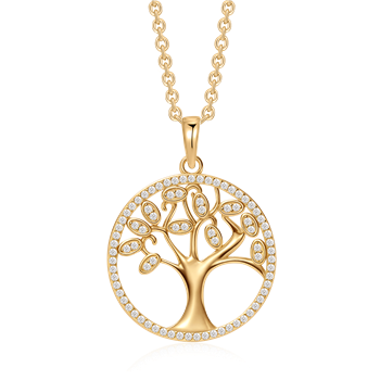 Sølvforgyldt halskæde from Støvring Design