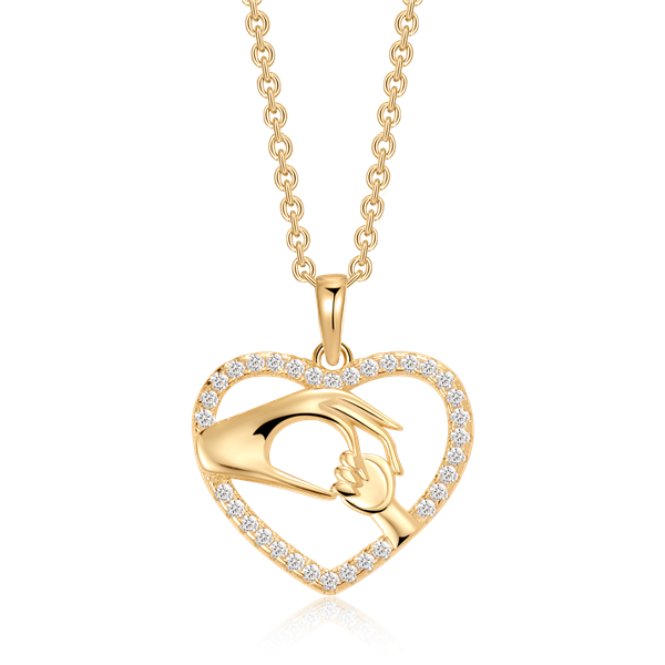 Sølvforgyldt halskæde from Støvring Design