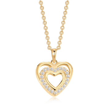 Sølvforgyldt halskæde from Støvring Design