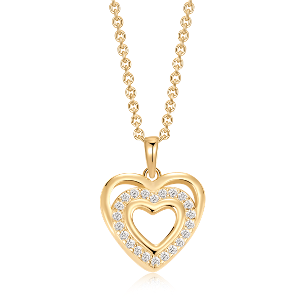 Sølvforgyldt halskæde from Støvring Design