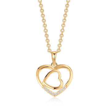 Sølvforgyldt halskæde from Støvring Design