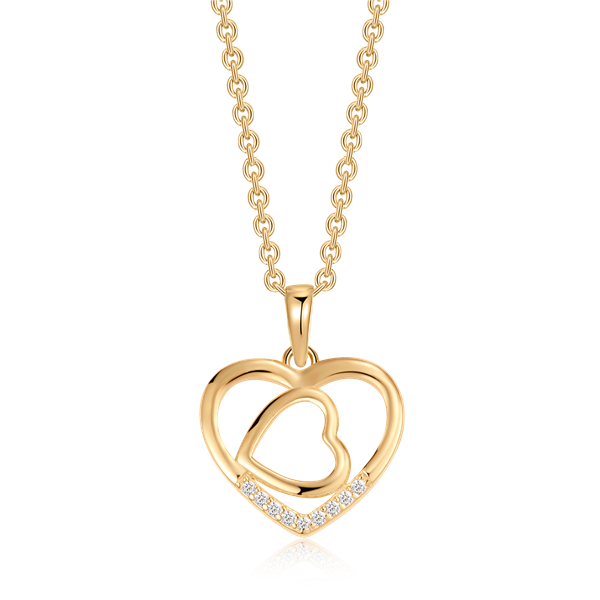 Sølvforgyldt halskæde from Støvring Design