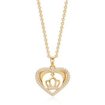 Sølvforgyldt halskæde from Støvring Design