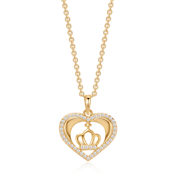 Sølvforgyldt halskæde from Støvring Design