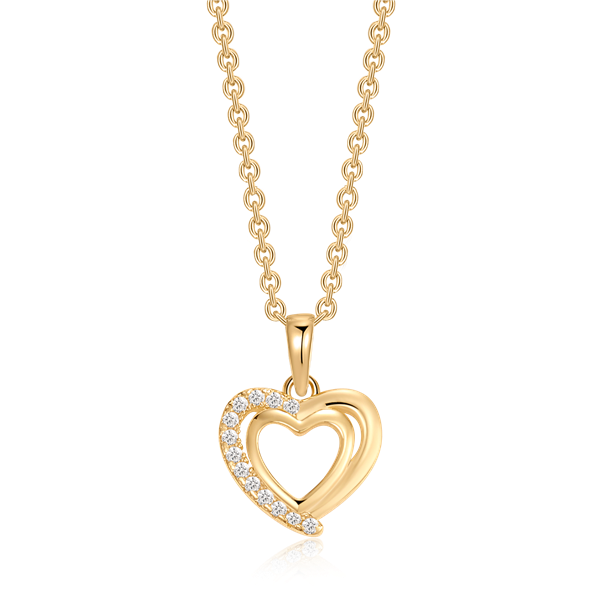 Sølvforgyldt halskæde from Støvring Design