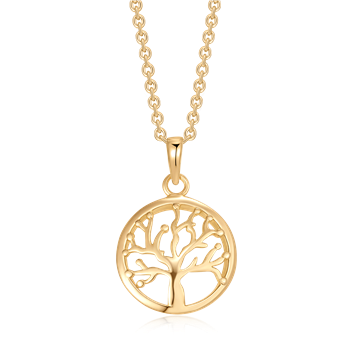 Sølvforgyldt halskæde from Støvring Design