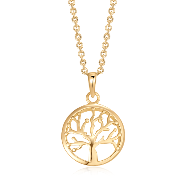 Sølvforgyldt halskæde from Støvring Design