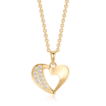 Sølvforgyldt halskæde from Støvring Design