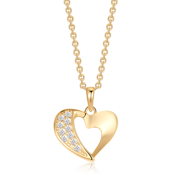 Sølvforgyldt halskæde from Støvring Design