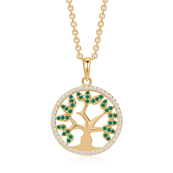 Sølvforgyldt halskæde from Støvring Design