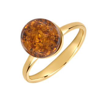 Sølvforgyldt ring from Støvring Design