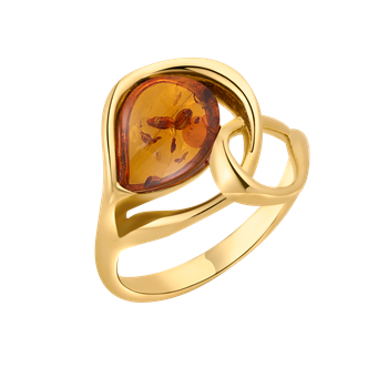 Sølvforgyldt ring from Støvring Design
