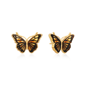 Sølvforgyldt ørehænger from Støvring Design