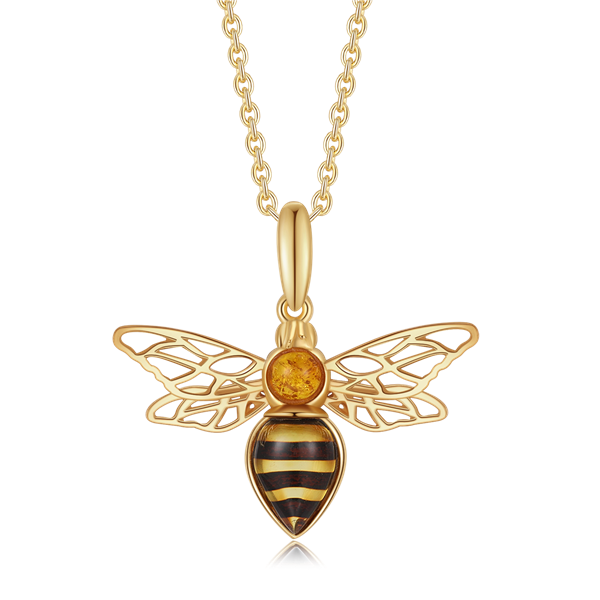 Sølvforgyldt halskæde from Støvring Design