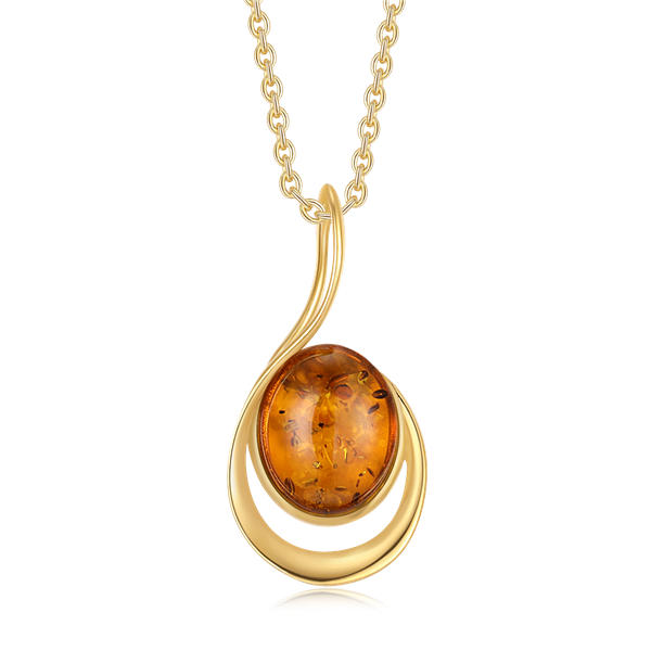 Sølvforgyldt halskæde from Støvring Design