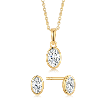 Sølvforgyldt sæt from Støvring Design