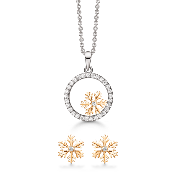 Sølv smykkesæt from Støvring Design