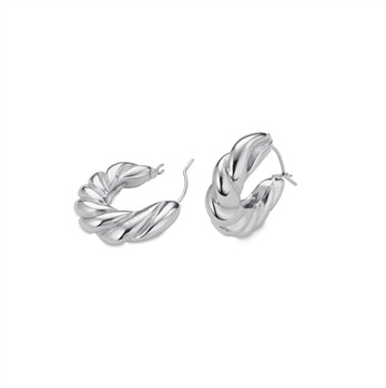 Rosefield Twisted Hoops JETHS-J979 from Rosefield