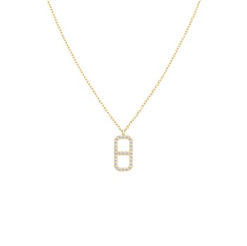 Rosefield Fine Octagon Necklace JNOCG-J1183 from Rosefield