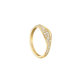Rosefield Pave Wave Ring JRPW52G-J1266 from Rosefield