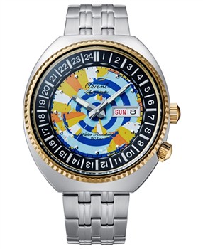 Orient Revival World Map Diver RA-AA0E08Y from Orient