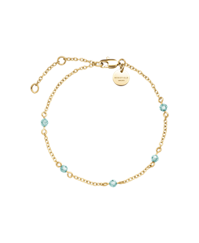 Rosefield Blue 5 Stone Bracelet JBBSG-J814 from Rosefield