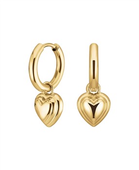 Rosefield Heart Pendant Earrings JEHPG-J985 from Rosefield